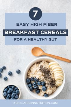 breakfast cereals with blueberries and bananas are the best way to start your day