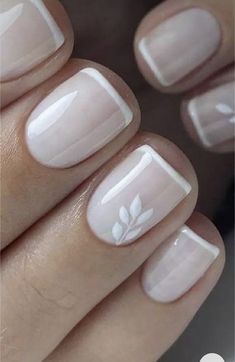 Unghie Malate, Wedding Nails Bridesmaid, Nails Bridesmaid, Nails For Bride, Best Nails, French Manicure Nails, Subtle Nails, Wedding Nails For Bride, Wedding Nails Design