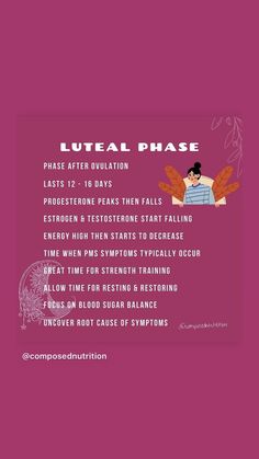 Literal Phase, Cycle Phases, Female Reproductive System, Fitness Technology