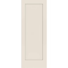 Give your home a stylish update with this Jeld-Wen interior door slab. Perfect for closets, laundry rooms, bedrooms and more, it comes ready-to-paint, making setup convenient. The shaker-style, one-panel door creates decorative charm. For lasting use, it offers engineered wood core construction. JELD-WEN Shaker 32-in x 80-in 1-panel Smooth Solid Core Primed Pine Wood Slab Door in White | JW226600070 One Panel Door, Jeld Wen Interior Doors, 5 Panel Doors, Wood Interior Door, Pine Timber, Door Molding, Solid Wood Doors, Panel Moulding, Wood Interior