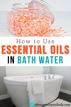 Essential Oils In Bath, Essential Oils In Water, Essential Oil Recipes, Aromatherapy Recipes, Essential Oil Diffuser Blends Bath Essential Oils, Healing Postpartum, Bath Recipes, Essential Oils For Sleep, Essential Oils Bath, Using Essential Oils