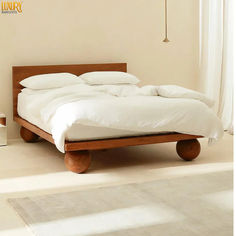 bed, bed design, king size bed, oak wood bed, wooden bed, home decor ideas, wooden furniture, india King Size Bed Bedroom, Wood King Size Bed, Home Decor Ideas Luxury, Walnut Bedroom Furniture, Townhouse Apartments, Walnut Bedroom, Japanese Bed, Malm Bed, Built In Bed