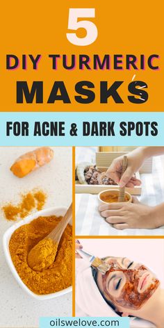 Diy Turmeric Face Mask, Turmeric Paste, Turmeric Mask, Turmeric Face, Turmeric Face Mask, Tumeric Face Mask, Acne Dark Spots, Face Mask Recipe, Turmeric Benefits