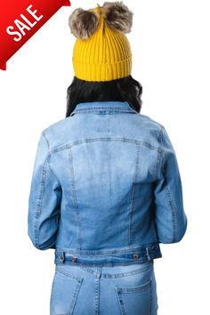 Classic Denim Jean Jacket I Vintage Jean Jacket I womens denim jackets I Women Vintage Jean Jackets Double Pom Pom Beanie, Vintage Jean Jacket, Curve Jeans, Comfortable Style, Denim Jacket Women, Women Denim Jeans, Denim Jean Jacket, Pom Beanie, Denim Jean