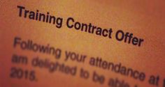 a close up of a piece of paper with the words training contact offer