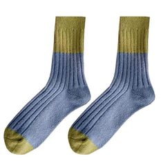 Material: Cotton, Polyester Casual Green Socks For Winter, Casual Green Winter Socks, Warm Gray Socks For Fall, Casual Blue Socks For Fall, Casual Fall Blue Socks, Gray Casual Socks For Fall, Casual Gray Socks For Fall, Warm Gray Casual Socks, Warm Casual Gray Socks