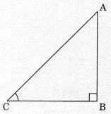 an image of a right triangle with the letter c in it and two other letters below