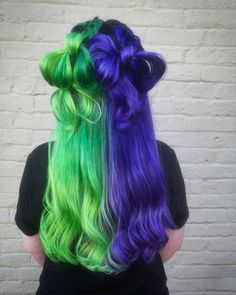 Purple Ideas, Hair Color Pastel, Multicolored Hair, Flat Twist