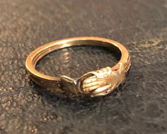 Victorian Gimmel Fede 10K Gold Handclasp Betrothal Engagement Interlocking Ring | eBay Gimmel Ring, Opelika Alabama, Interlocking Ring, Antique Jewelry Rings, Historic Downtown, Ring Pictures, 10k Gold, Vintage Watches, Alabama