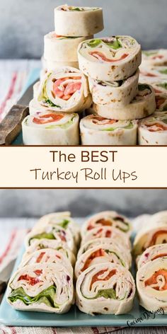 The BEST Turkey Roll Ups (Costco Copycat) Costco Copycat, Tortilla Pinwheels Recipe, Turkey Roll, Turkey Roll Ups, Tortilla Pinwheels, Appetizers For Kids, Roll Ups Recipes, Pinwheel Recipes, Tortilla Wraps