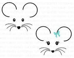 three mouses with bows on their ears