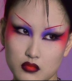 1970s Punk Makeup, New Romantics Makeup 80s, 80s Drag Queens, New Romantics Makeup, 80s New Wave Makeup, New Wave Makeup 80s, New Romantic Makeup, 70s Punk Makeup, Punk Makeup 80s