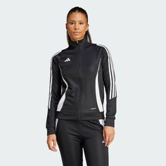 adidas Shop the Tiro 24 Training Jacket - Black at adidas.com/us! See all the styles and colors of Tiro 24 Training Jacket - Black at the official adidas online shop. Adidas Tracksuit Women, Adidas Track Suit, Adidas Tracksuit, Adidas Shop, Track Suit, Adidas Track, Womens Soccer, Tracksuit Women, Minsk