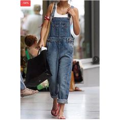 Brand New Blue Jumpsuit By Levi’s Size So Inseam 28” Salopette Jeans, Loose Jumpsuit, Denim Pants Women, Trendy Fashion Outfits, Jumpsuit Fashion, Denim Overalls, Denim Jumpsuit, Spring Outfits Casual, High Waisted Denim