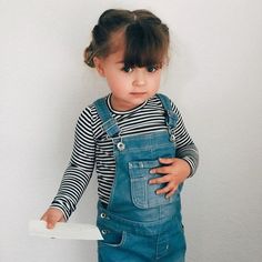 . Baby Overall, Baby Overalls, Stripe Shirt