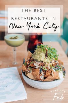 the best restaurants in new york city