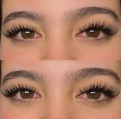 Wispy Wet Cat Eyelash Extensions, Lashes On Almond Eyes, Cat Eye Wet Set Lash Extensions, Classic Lash Extensions Wet Look, Cat Eye Wet Look Lash Extensions, Wispy Cat Eye Lashes, Natural Wet Set Lash Extensions, Eyelash Extension For Almond Eyes, Round Eye Lash Extension