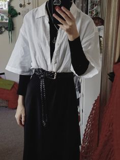 Iphone Image, Oversized White Shirt, Trad Goth, Image Logo, Goth Style, Future Outfit, Fashion Inspiration Design