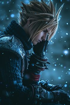 Cloud Aerith, Cloud Strife Aesthetic Wallpaper, Cloud Strife Wallpaper Iphone, Cloud Wallpaper Final Fantasy Vii, Final Fantasy Xvii, Cloud Strife Art, Cloud Strife Final Fantasy Vii Remake, Final Fantasy Crisis Core