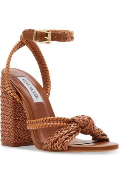 Steve Madden Malou Block Heel Sandal (Women) | Nordstrom Senior Hoco, Dream Products, Flamboyant Natural, Stacked Heel Sandal, Statement Shoes, Block Sandals, Fab Shoes, Beautiful Heels, 2024 Style