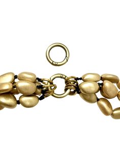 This versatile four-strand necklace can be detached and worn alone or in combination.  The beads are oval in antique gold, and the clasp is two carabines for easy opening and closing.  The longest strand is 42 inches; combined strands weigh 32 ounces.  Wearing all four strands makes a showpiece, and wearing only one makes a unique look.  You can order one strand at no additional cost and specify the length. Elegant Multi-strand Layered Necklace, Original Necklace, Aventurine Necklace, Statement Choker, Statement Choker Necklace, Purple Necklace, Agate Necklace, Metal Necklaces, Strand Necklace