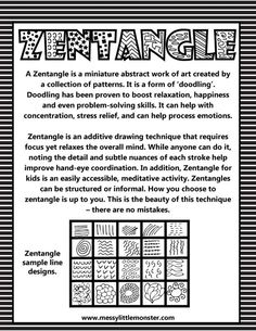 the back cover of an adult coloring book, with instructions for how to use it