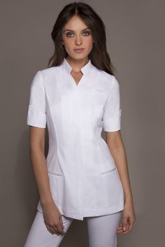 Dental Uniforms, Spa Outfit, Spanish Outfits, Staff Uniforms