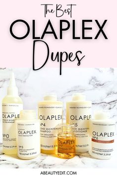 The Best Olaplex Dupes Olaplex Hair Mask, Olaplex Shampoo And Conditioner, Olaplex Products, Olaplex Shampoo, Treat Damaged Hair, Restore Damaged Hair, Hair Treatments, Hair Brands, Hair Routine