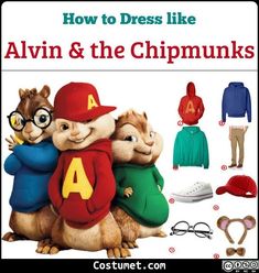 an ad for the children's clothing line, featuring two chipmuns wearing sweaters and hats