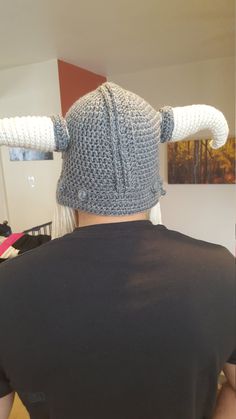 Crochet pattern for viking hat helmet with beardEtsy Us Crochet Terms, Crochet Terms, Beards, Vikings, Crochet Pattern