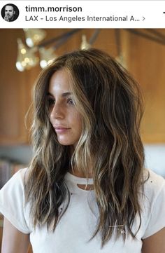 Medium Length Layered Haircuts, Long Hair Cuts, Medium Length Hair Cuts, Great Hair, Layered Haircuts, Balayage Hair, Hair Day, Fall Hair