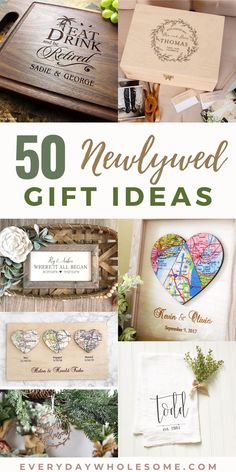 the top 50 newlywed gift ideas