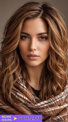 23 Stunning Fall Hair Colors for Brunettes in 2024 Brunette Auburn Hair Color, Blond And Auburn Highlights On Brown Hair, Caramel Medium Length Hair, Brunette And Caramel Hair, Blonde Highlights In Auburn Hair, Prettiest Brunette Hair Color, Fall Long Hair Cuts, Fall Hairstyles For Long Hair 2024, Red Tone Hair Color