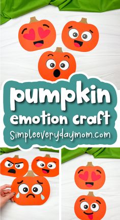 Cute Pumpkin Crafts For Kids, Pumpkin Photo Frame Craft, What’s Inside A Pumpkin Craft, Salt Pumpkin Craft, Pumpkin Emotions Preschool, Pumpkin Social Emotional Activities, Prek Feelings Crafts, Pumpkin Emotions Craft, Halloween Emotions Activity