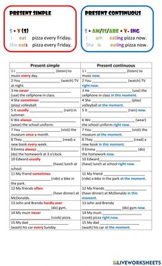 two different types of words that are present in the same language, and one is for each