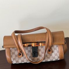 Questions? Leave A Comment Below! Gucci Bamboo, Satchel, Bag Lady, Gucci, Black