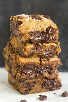 the best keto blondies no dairy, no grains, no sugar on top