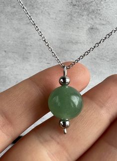 Minimalist Jade Round Pendant Necklace, Jade Clavicle Chain Necklace, Green Minimalist Pendant Necklace, Minimalist Green Pendant Necklace, Minimalist Handmade Jade Necklace, Handmade Minimalist Jade Necklace, Minimalist Green Necklaces For Jewelry Making, Green Minimalist Pendant Charm Necklace, Minimalist Jade Necklace Gift