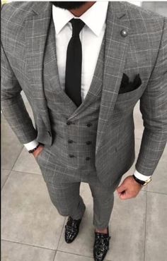 Plaid Suit Men, Terno Slim Fit, Checkered Suit, Ad Inspiration, Grey Suit Men, Suits Men Business, Suits Men, Business Suits