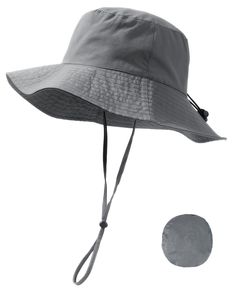 ABOUT THIS ITEM Drawstring closure Machine Wash Waterproof for the beach-It is made of premium waterproof polyester material. Soft, lightweight, waterproof, and also has UPF 50 + sun protection. The wide brim perfectly covers your face and neck from the sun's rays. The waterproof fabric prevents rain from seeping into your head. Packable for easier storage-Unique packaged design, easy and convenient to fold the hat into a small square bag into the accompanying backpack, handbag or pocket. Does n Work Hat, Hiking Hat, Hunting Hat, Mens Sun Hats, Outdoor Cap, Backpack Handbag, Fishing Hat, Yard Work, Hat For Man