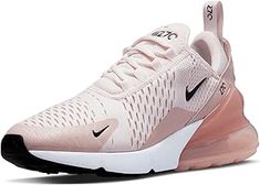 Soft Pink Shoes, Uk Nike, Nike Air Max 270 Women, Womens Nike Air Max 270, Gymnastics Shoes, Track And Field Shoes, Air Max 180, Nike Air Max For Women, Air Max Women