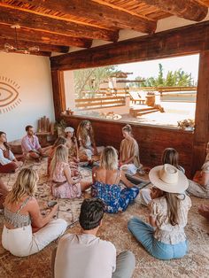 ESCAPE TO ARIZONA – SPELL Joshua Tree House, Sound Meditation, Women's Circle, Yoga Room, Meditation Room, Yoga Studio, Tea Ceremony, Sacred Space, Wooden Flooring