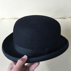 100% Wool Men's Black Bowler Hat Gentleman Hat Fedora Casual S/M/L/XL New Product Specification 100% Brand New And High Quality Material: 100% Wool Size: M（56-58cm） Color: Black Package Included: 1 Pc Hat Note: The Picture is Taken in Kind, Due to the Difference Between the Light and the Display, There Will Be a Slight Color Difference, Please Refer to the Actual Product Received. Payment Delivery details Return Policy About us Contact us Payment We only accept Paypal through paypal system. Payment is expected within 5 days from the end of the auction. We send all the items are based on your ebay address.please check. Delivery details Usually,We use ePacket delivery from China(about 7-15business days) ship to the USA, Airmail via China post office (about 25-30 business days) ship to worldw Bowler Hat Lights, Black Costume Hat With Short Brim, Black Felt Hat With Short Brim, Adjustable Black Felt Hat, Classic Black Hat With Short Brim, Black Top Hat With Curved Brim For Winter, Black Brimmed Top Hat For Winter, Black Curved Brim Top Hat For Winter, Classic Black Top Hat With Flat Bill