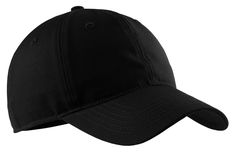 a black baseball cap is shown on a white background and has no image in it