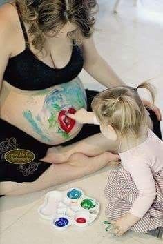 Maternity Belly Painting, Maternity Photography Family, Maternity Photoshoot Poses, Belly Painting, Maternity Photography Poses, Baby Belly, Maternity Poses