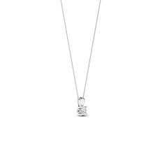 Featuring a scintillating princess-cut diamond in a prong setting, this impeccable Princess Necklace exemplifies a style statement. An ode to timeless classics, this princess cut diamond pendant necklace is perfect for any ensemble, be it your work wear or a party look. White Diamond Necklace With Princess Cut, Elegant White Gold Solitaire Necklace With Princess Cut, White Gold Diamond Necklace With Princess Cut, Formal Princess Cut White Gold Necklace, Princess Cut Diamond Solitaire Necklace In White Gold, White Gold Solitaire Necklace With Princess Cut Diamond, Classic Solitaire Necklace With Princess Cut For Formal Occasions, Timeless Diamond Necklace With Square Pendant, White Gold Princess Cut Solitaire Necklace