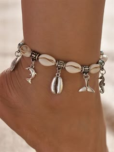 Save The Sea, Beaded Starfish, Handmade Anklets, Summer Beach Jewelry, Sea Life Jewelry, Anklets For Women, Summer Anklets