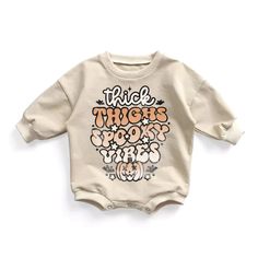 Spooky Vibes Baby Girl Halloween Outfit Sweatshirt Romper 1st Halloween Romper Costume Funny Retro Halloween Outfit Toddler Halloween - Squishy Cheeks Thanksgiving Baby Shirt, Bubble Romper Baby Girl, Baby Girl Shirts Designs, Cute Baby Outfits Girl, First Thanksgiving Outfit Girl, Baby Fall Outfits Girl, Toddler Thanksgiving Outfit Girl, Newborn Thanksgiving Outfit, Baby Holiday Outfits