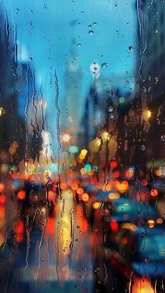 Abstract Art Lesson, Rainy Window, Rainy Street, Cellphone Background, Pop Art Wallpaper, Cute Little Things, Art References, Nature Animals, Anime Artwork