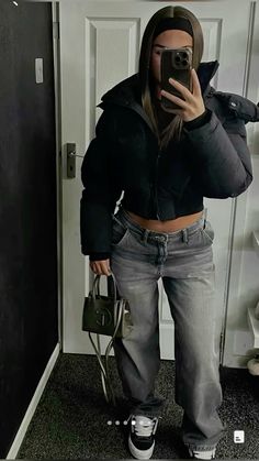 Inspo Outfits Invierno, Outfit Check, Winter Fits Baddie Thick, Look Pro Frio, 00s Mode, Mode Ulzzang, Mode Zara, Outfit Inspo Casual, Looks Street Style